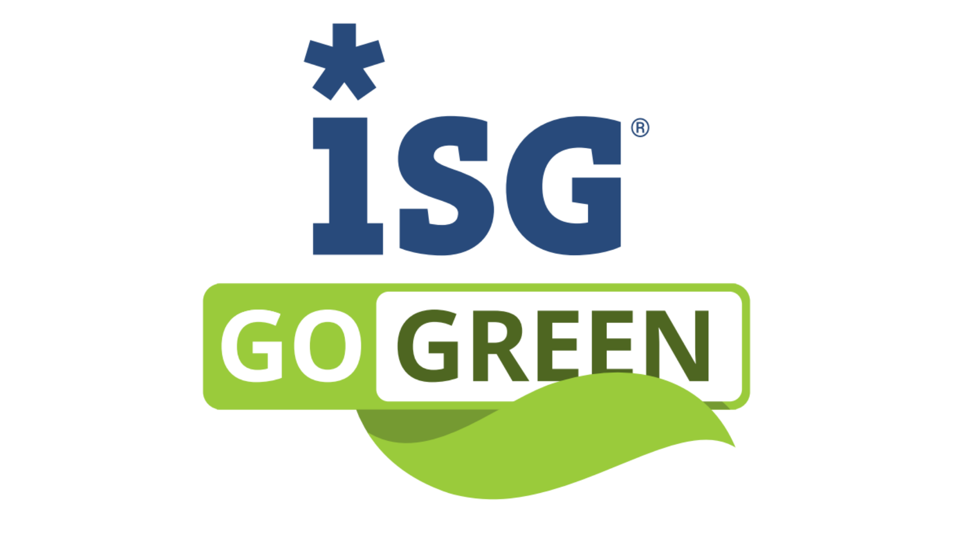 4 isg go green logo 4 isg go green logo