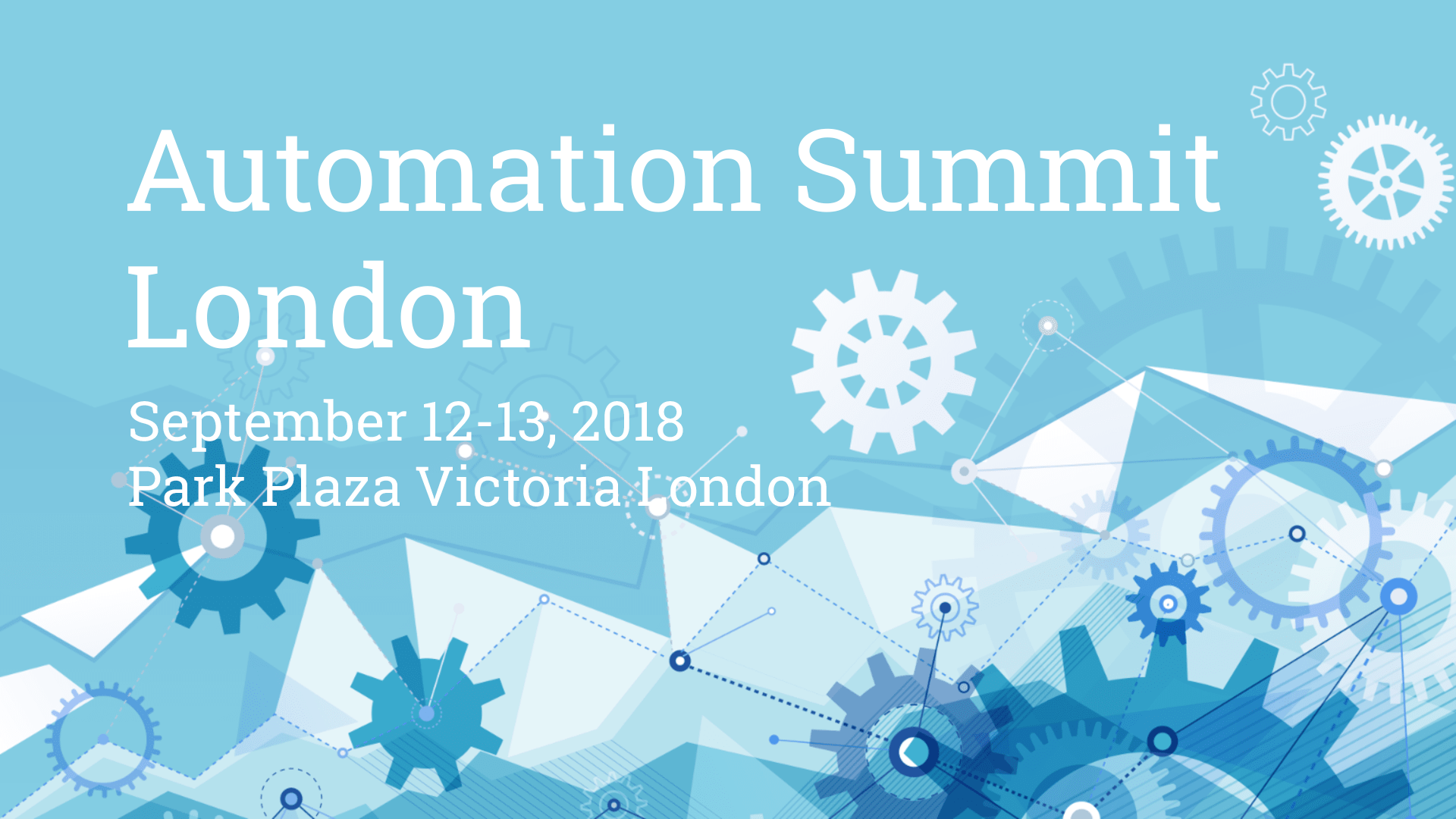 Automation-Summit-UK-2018