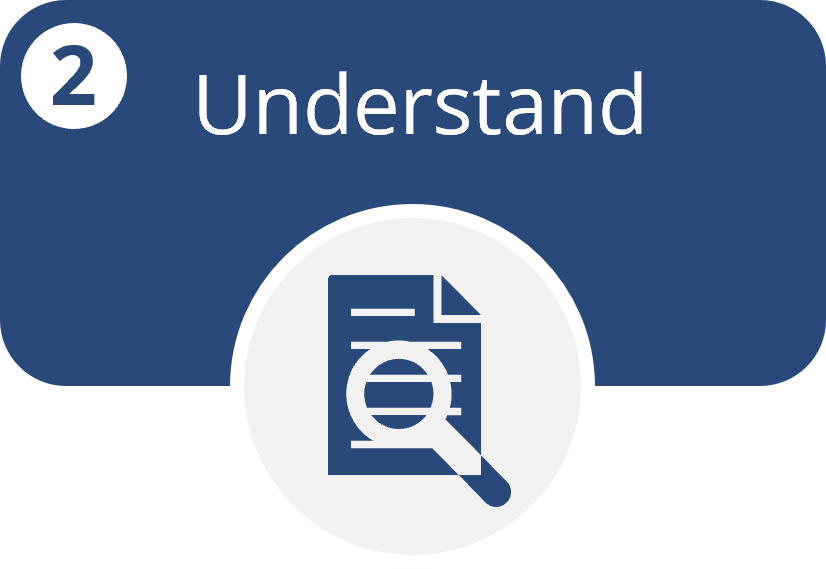 2. understand (includes icon)