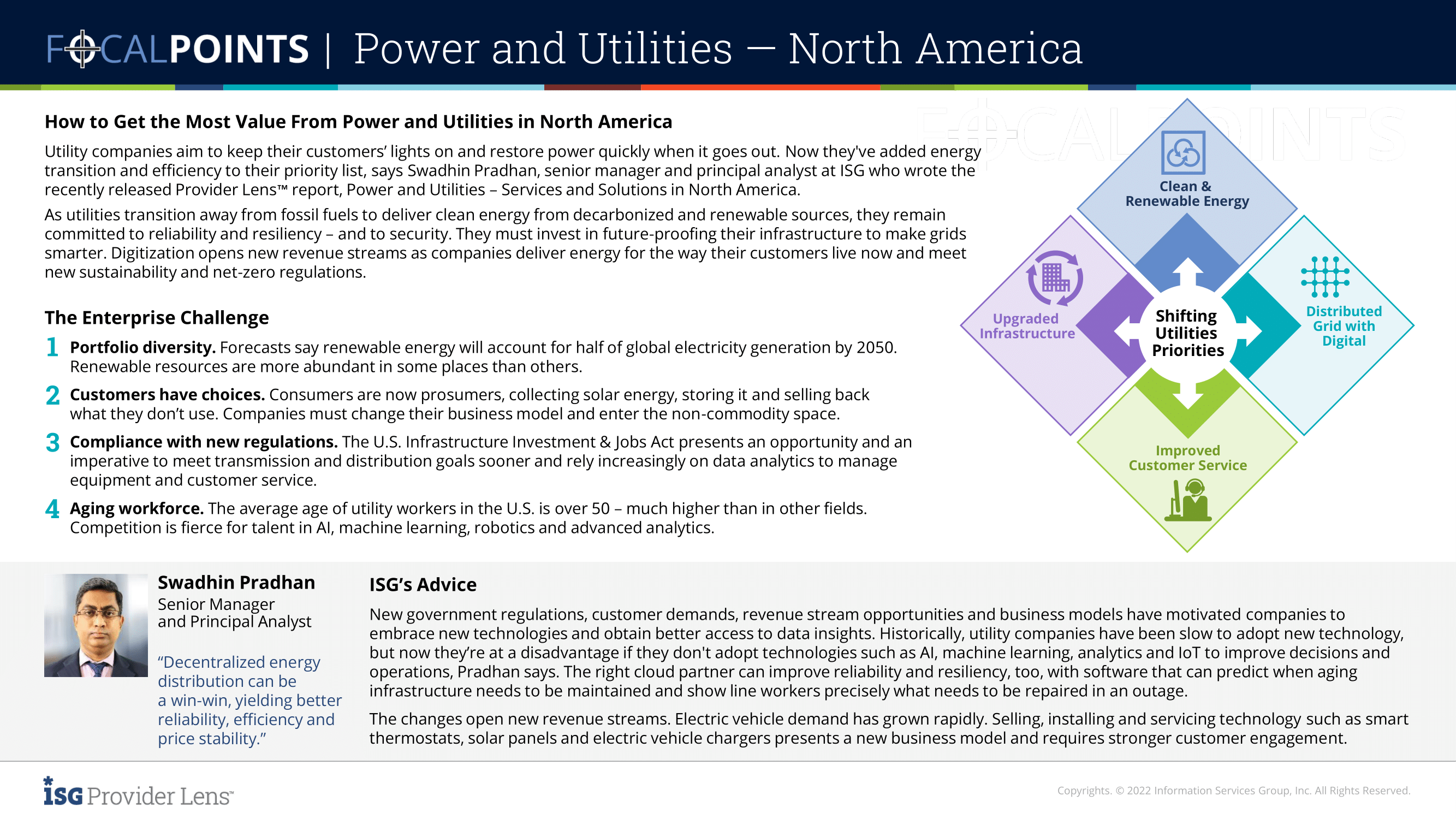 ISG Focal Points 2022 - Power and Utilities - North America - SP 2022-09-23 v1-1