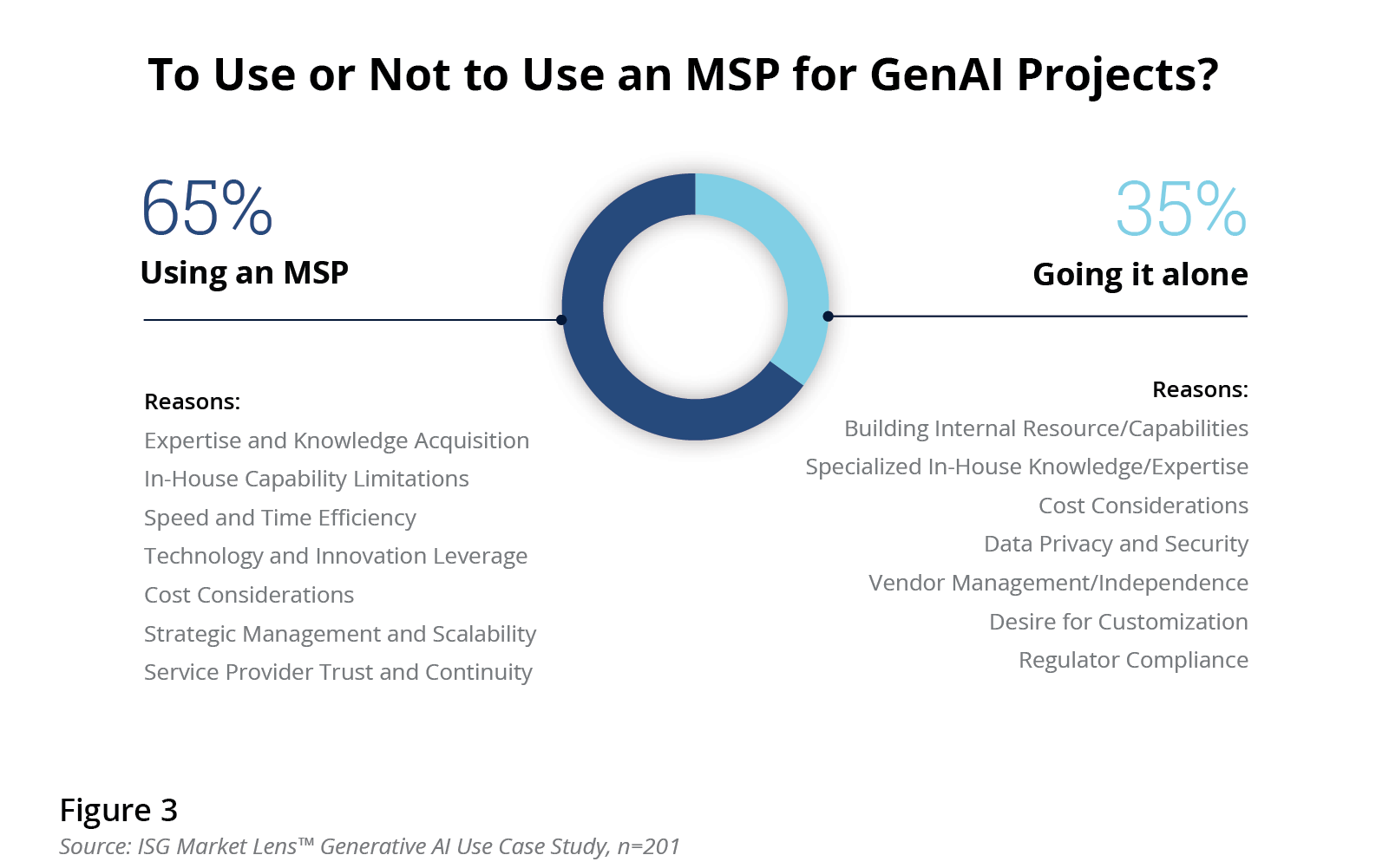 To Use or Not to Use an MSP for GenAI Projects